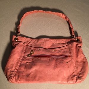 Stone Mtn Crinkle Leather Bag